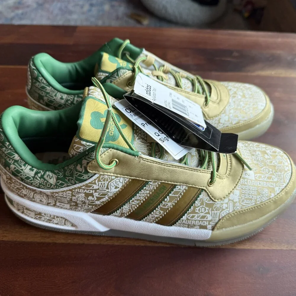 adidas | Shoes | Adidas Red Auerbach Tribute Sneakers Boston